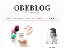 Tablet Screenshot of obeblog.com
